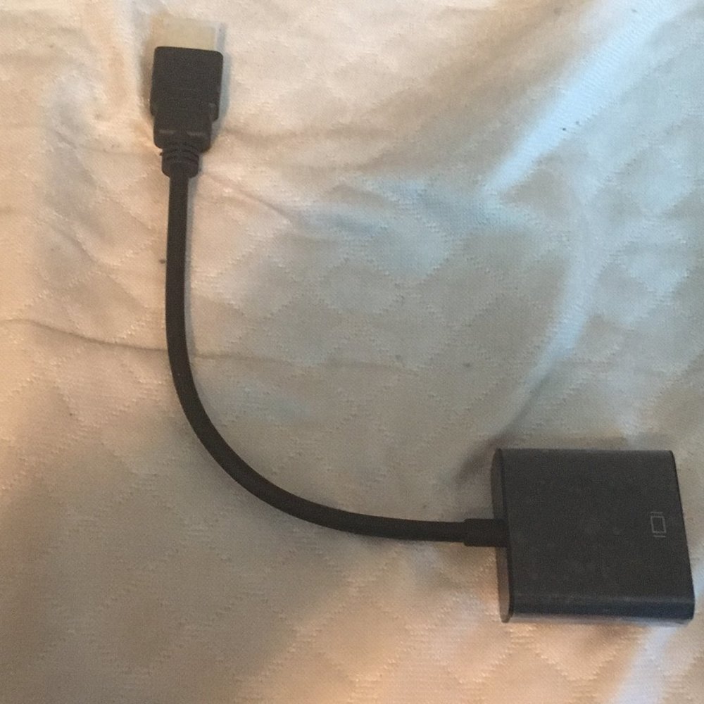 1080p HDMI Male to VGA Female Video Converter Adapter Cable for HDTV TV PC